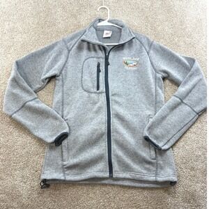 Dimco Apparel Mens Boulder‎ Colorado Full Zip Fleece Jacket Gray Medium Outdoor